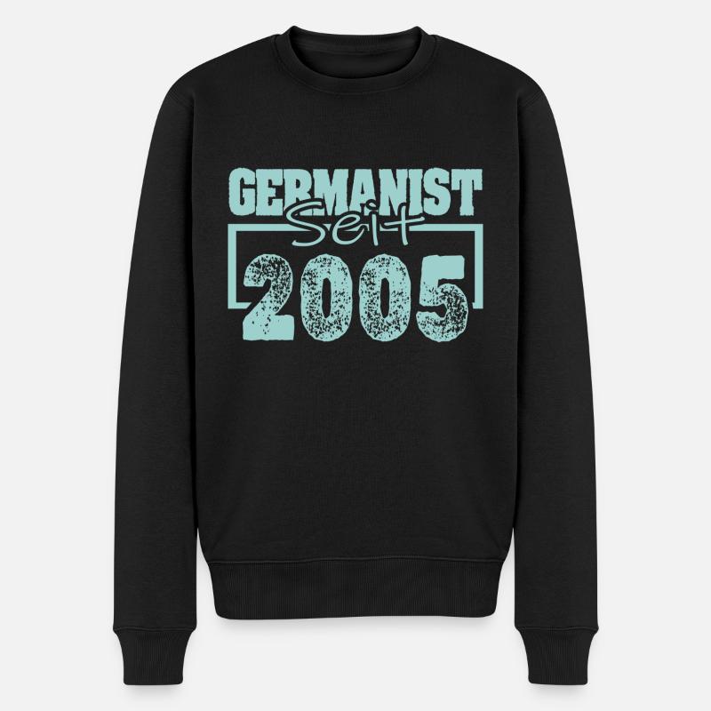 2005 - Männer Premium Bio Pullover - Schwarz
