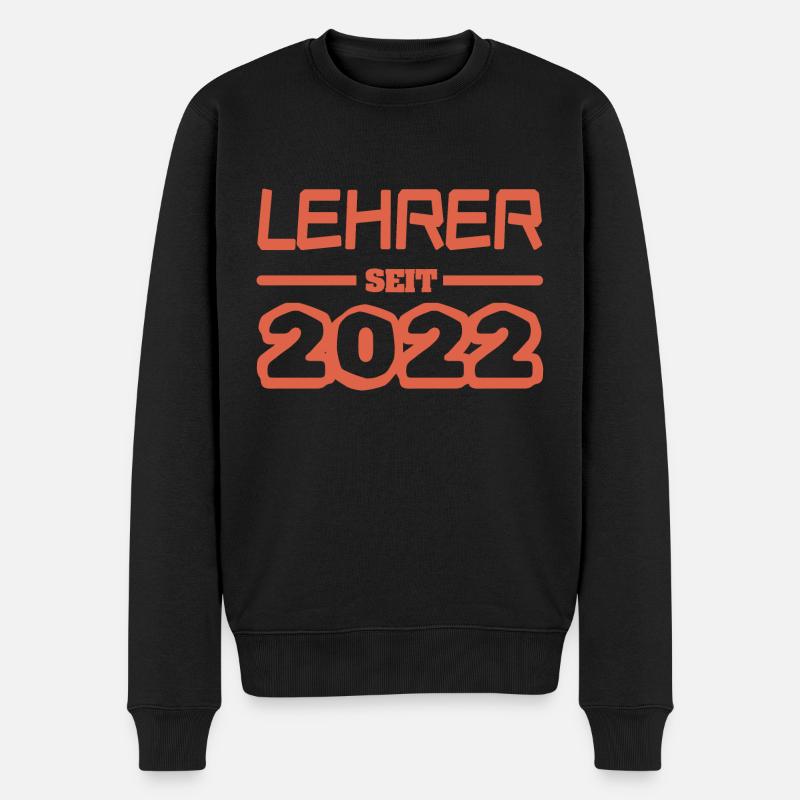 2022 - Männer Premium Bio Pullover - Schwarz
