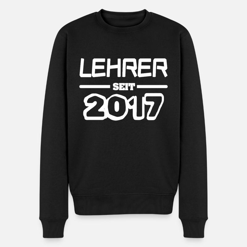 2017 - Männer Premium Bio Pullover - Schwarz