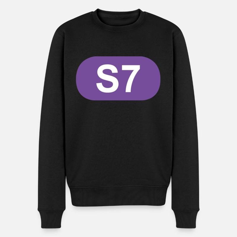 S-Bahn Berlin S7 - Pull Premium bio Homme - noir