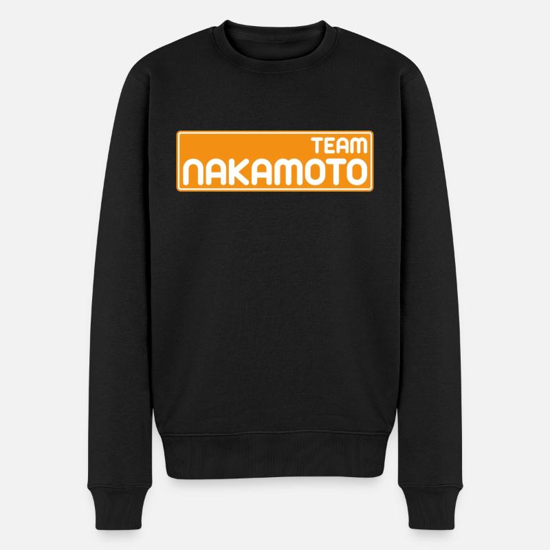 Équipe Satoshi Nakamoto - Pull Premium bio Homme - noir