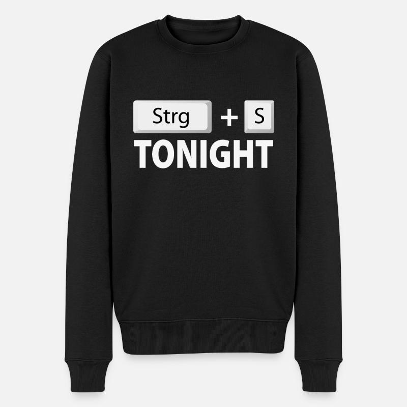 Enregistrer (Ctrl + S) ce soir - Pull Premium bio Homme - noir
