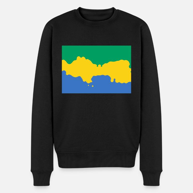 Gabon - Pull Premium bio Homme - noir