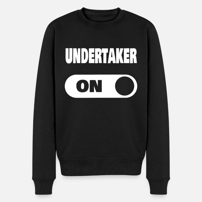 undertaker - Männer Premium Bio Pullover - Schwarz