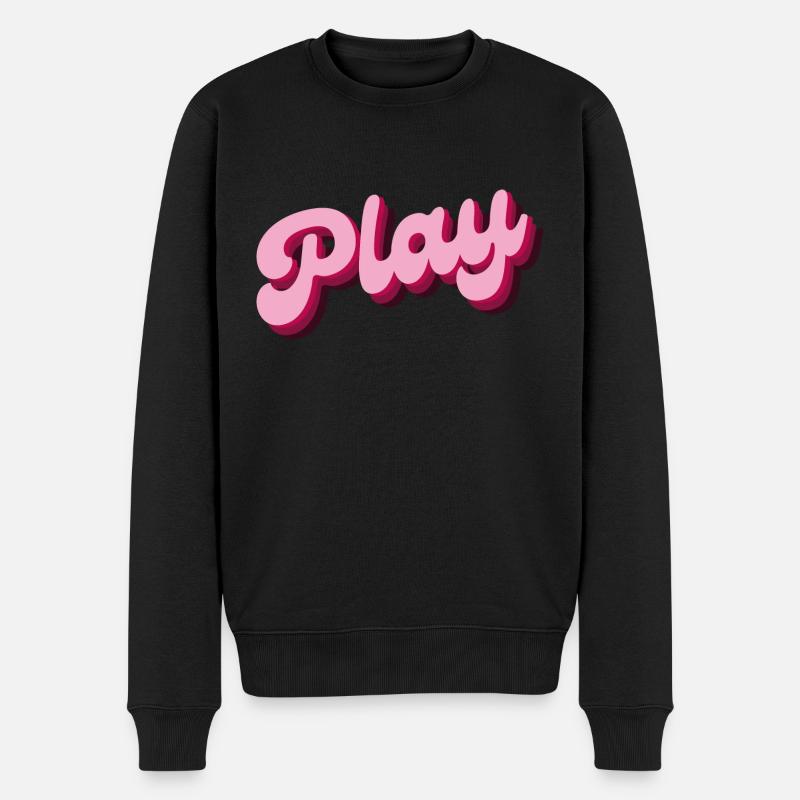 jouer - Pull Premium bio Homme - noir