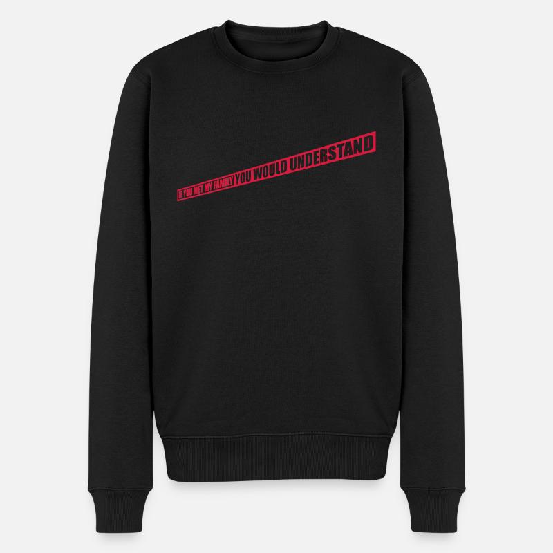 vous comprendriez citation - Pull Premium bio Homme - noir