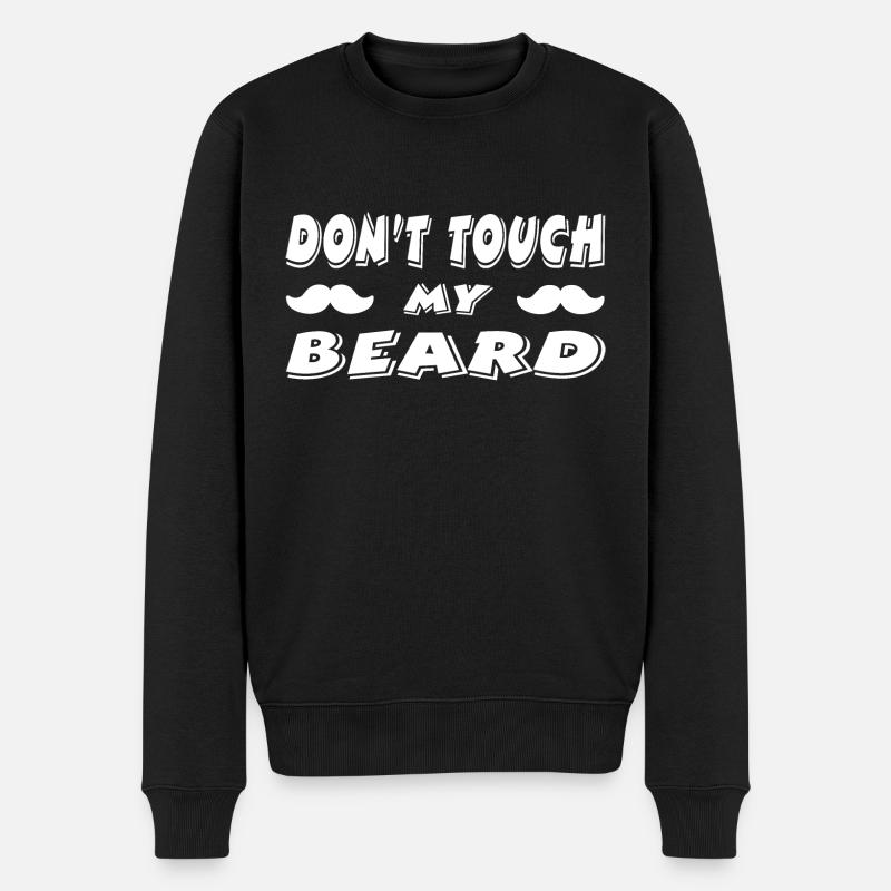 barbe - Pull Premium bio Homme - noir