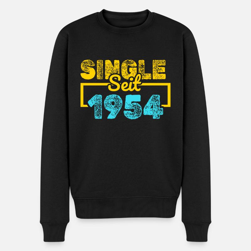 seit 1954 - Männer Premium Bio Pullover - Schwarz