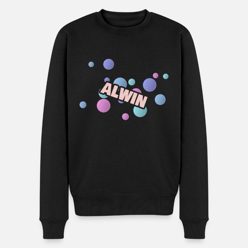Cadeau Alwin - Pull Premium bio Homme - noir