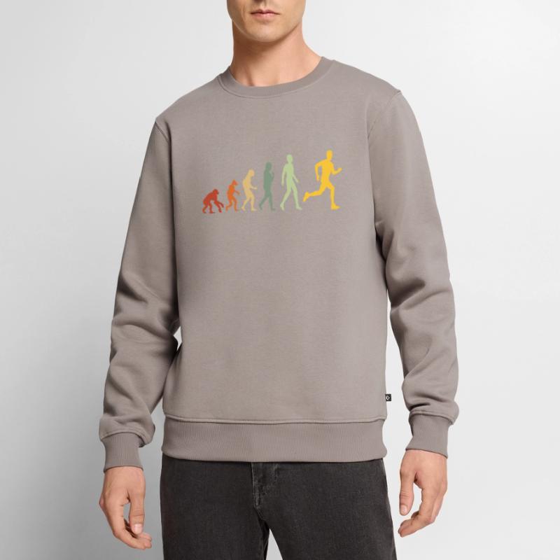 Evolution to triathlon - Running Evolution Men's Premium Organic Jumper