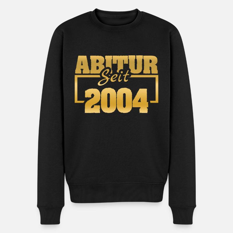 Schulfrei 2004 - Männer Premium Bio Pullover - Schwarz