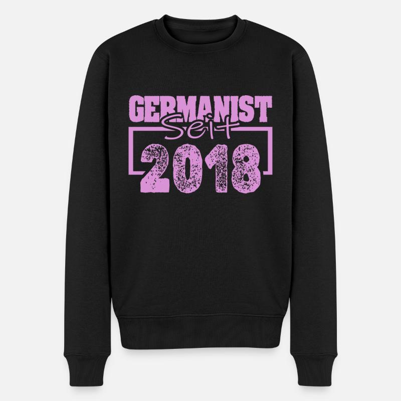Studium 2018 - Männer Premium Bio Pullover - Schwarz