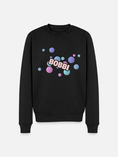 Bobbi - Men's Premium Organic Jumper - black