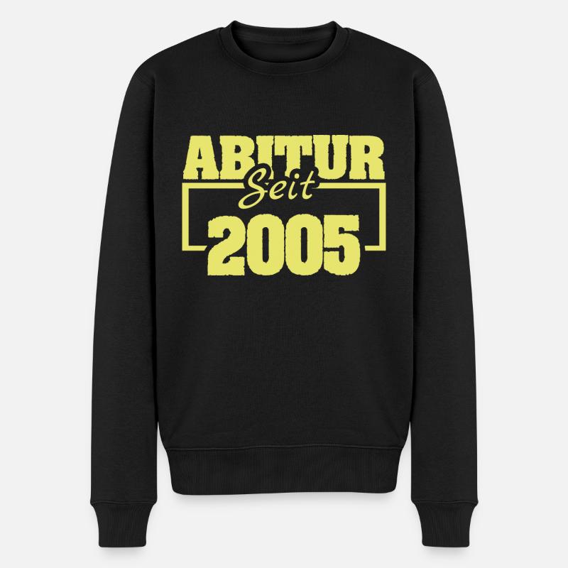 2005 2005 - Männer Premium Bio Pullover - Schwarz