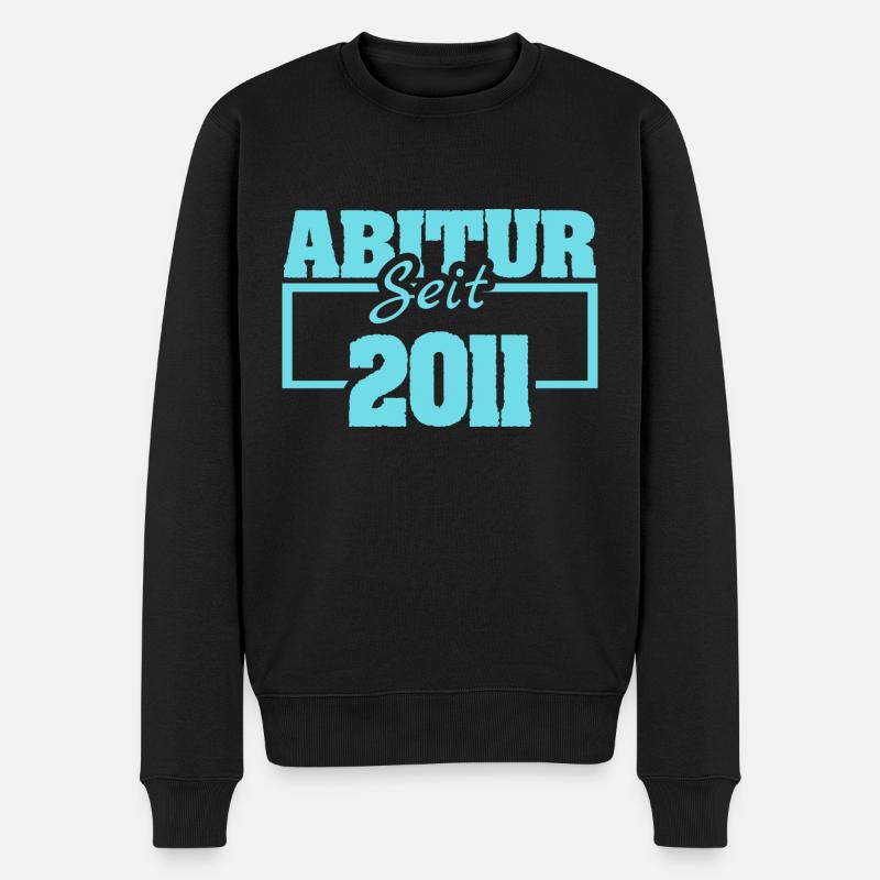 2011 - Männer Premium Bio Pullover - Schwarz