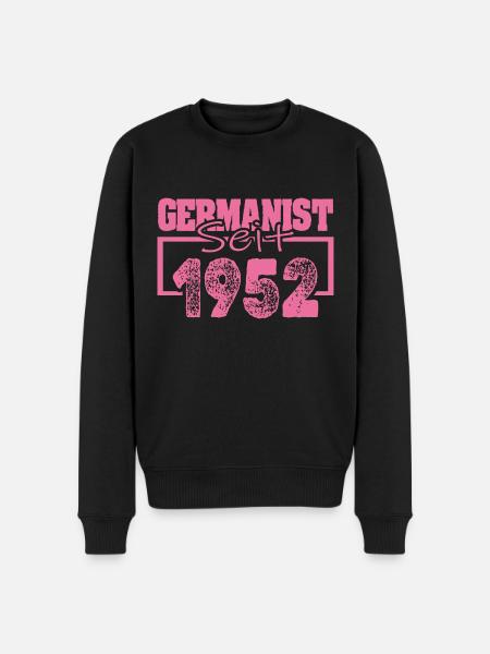 Germanist 1952 - Men's Premium Organic Jumper - black