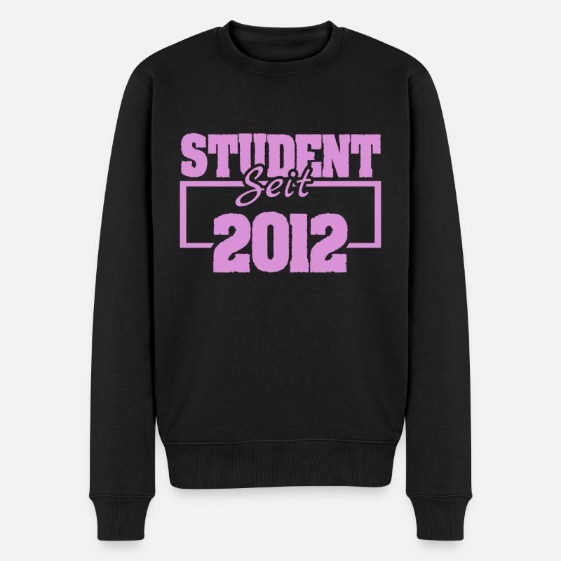 seit 2012 - Männer Premium Bio Pullover - Schwarz