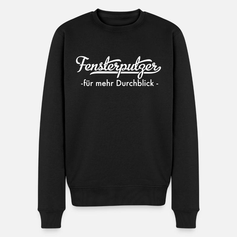 Nettoyeur de vitres - Pull Premium bio Homme - noir