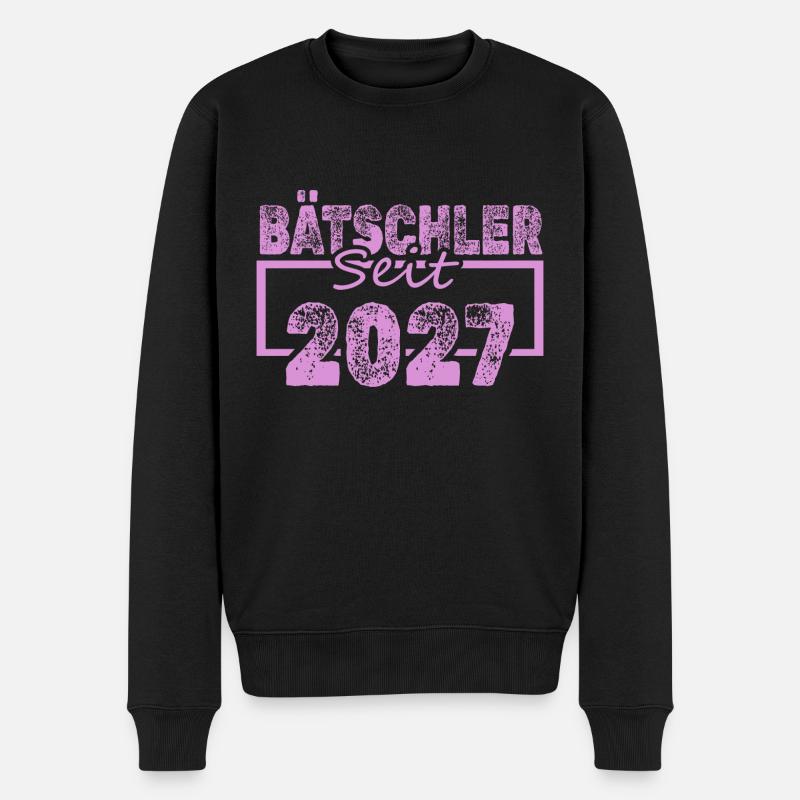 Lustig 2027 - Männer Premium Bio Pullover - Schwarz