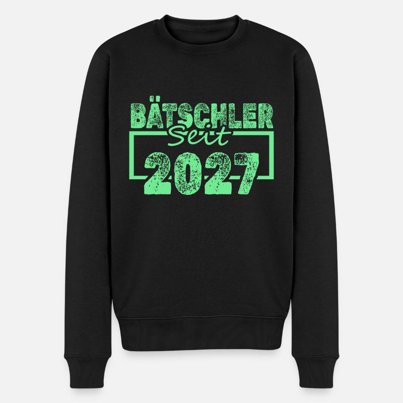 2027 - Männer Premium Bio Pullover - Schwarz