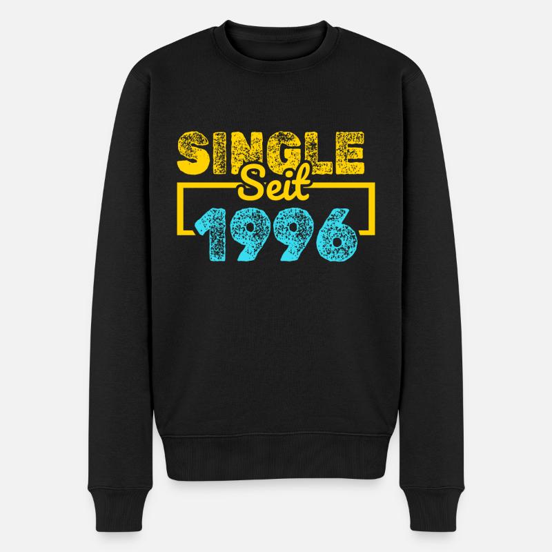 Célibataire 1996 - Pull Premium bio Homme - noir