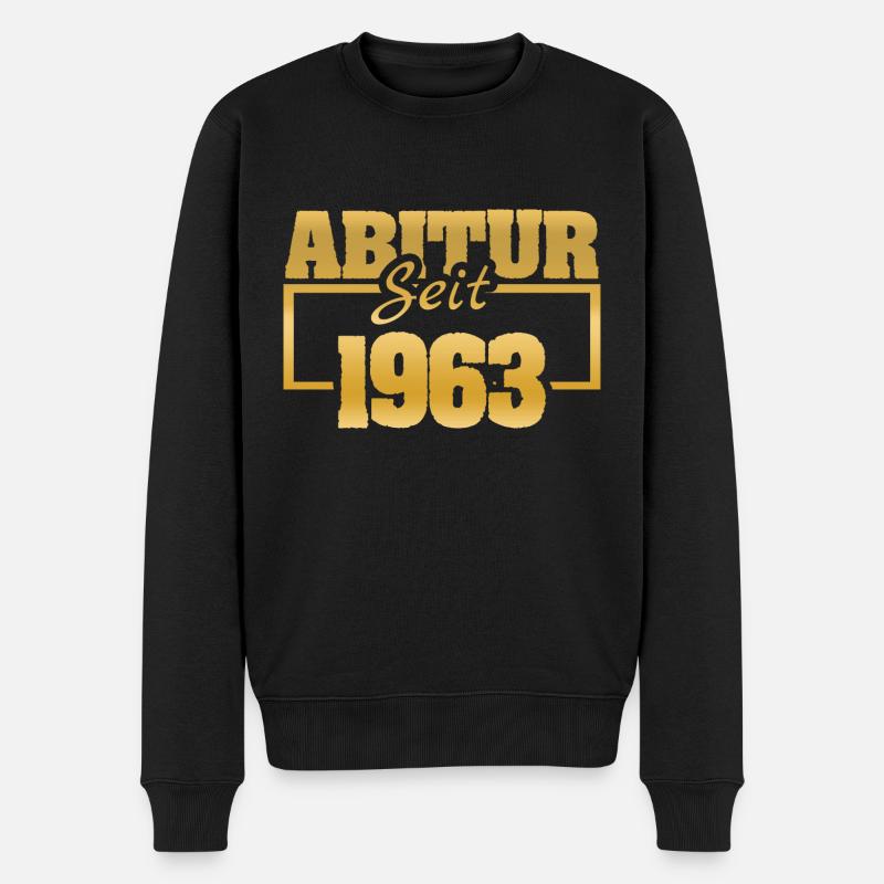 Vacances 1963 - Pull Premium bio Homme - noir