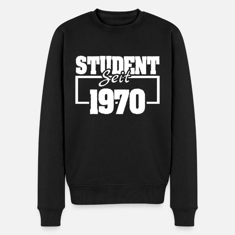 depuis 1970 - Pull Premium bio Homme - noir