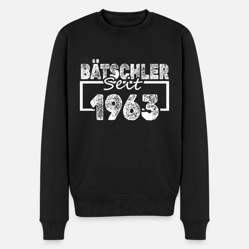 Baccalauréat 1963 - Pull Premium bio Homme - noir