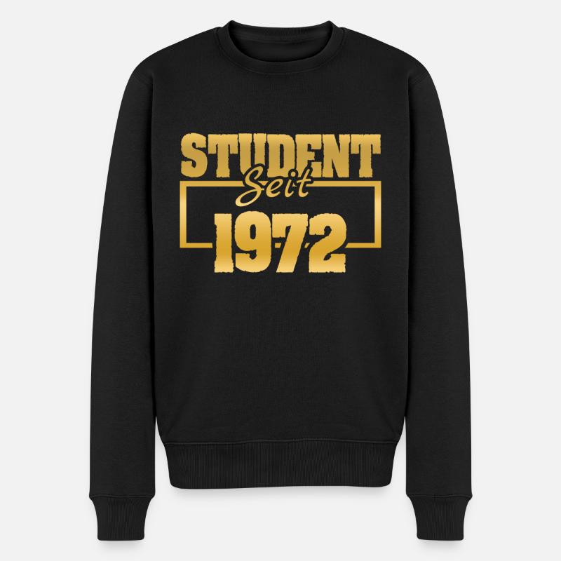 Année 1972 - Pull Premium bio Homme - noir