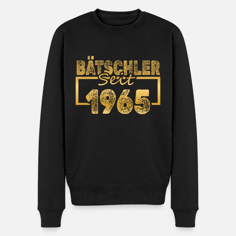 Single, 1965 - Pull Premium bio Homme - noir