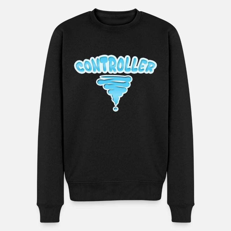 Controller as a profession - Men's Premium Organic Jumper - black