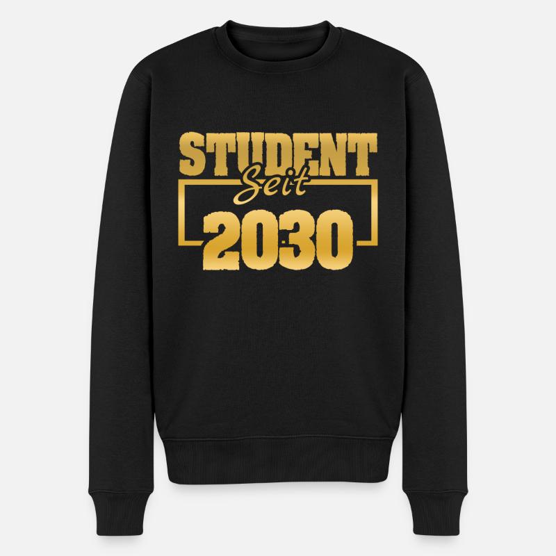 Étudiant 2030 - Pull Premium bio Homme - noir
