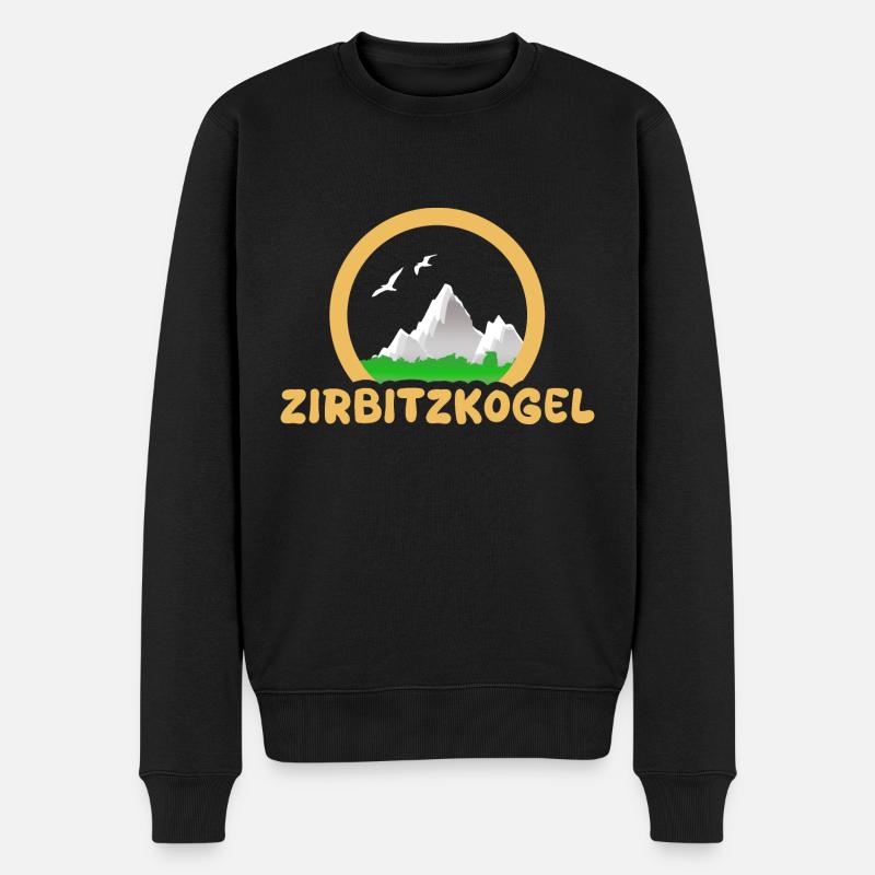 Trekking Zirbitzkogel - Männer Premium Bio Pullover - Schwarz