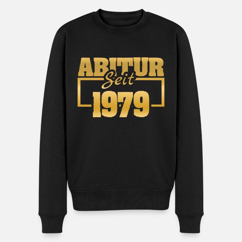 Diplômé(e) de 1979 - Pull Premium bio Homme - noir