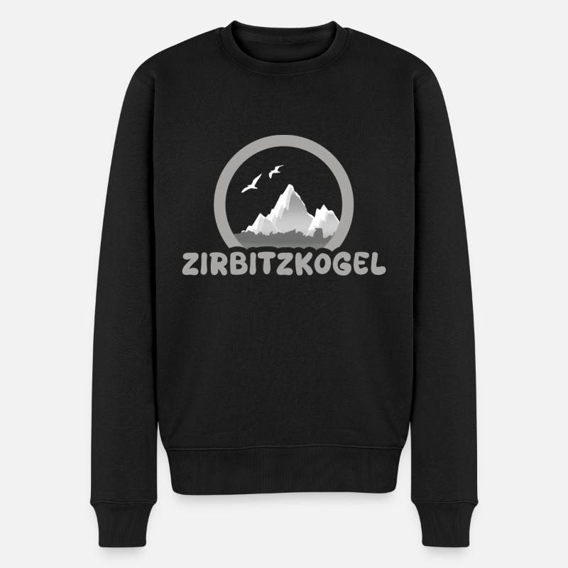 Trekking Zirbitzkogel - Männer Premium Bio Pullover - Schwarz
