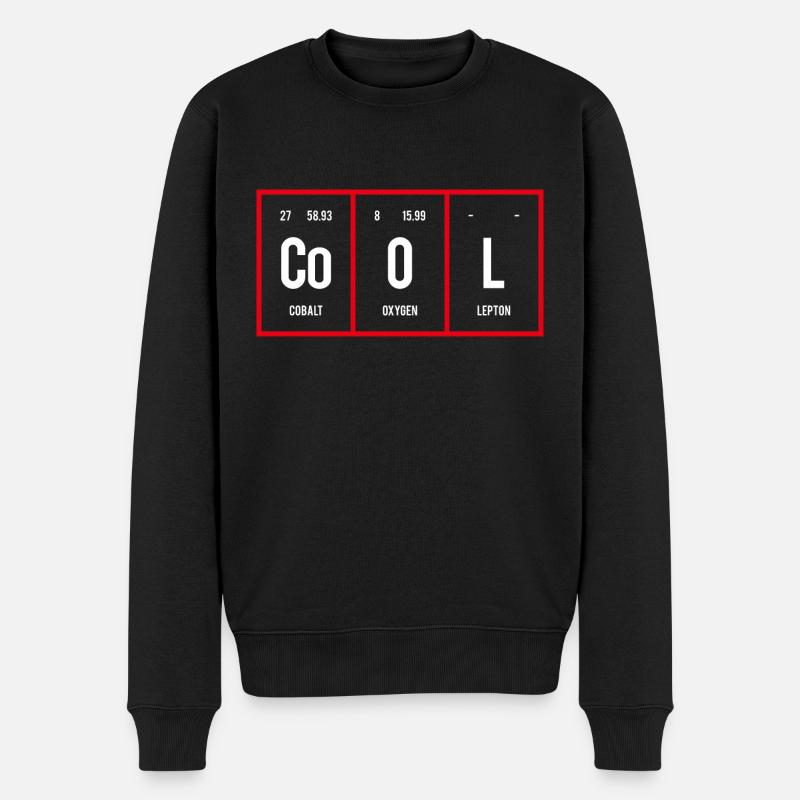 Cool - Tableau périodique des éléments - Pull Premium bio Homme - noir