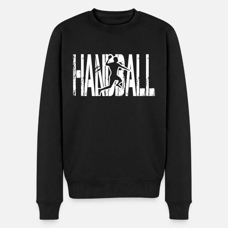 Handball - Pull Premium bio Homme - noir