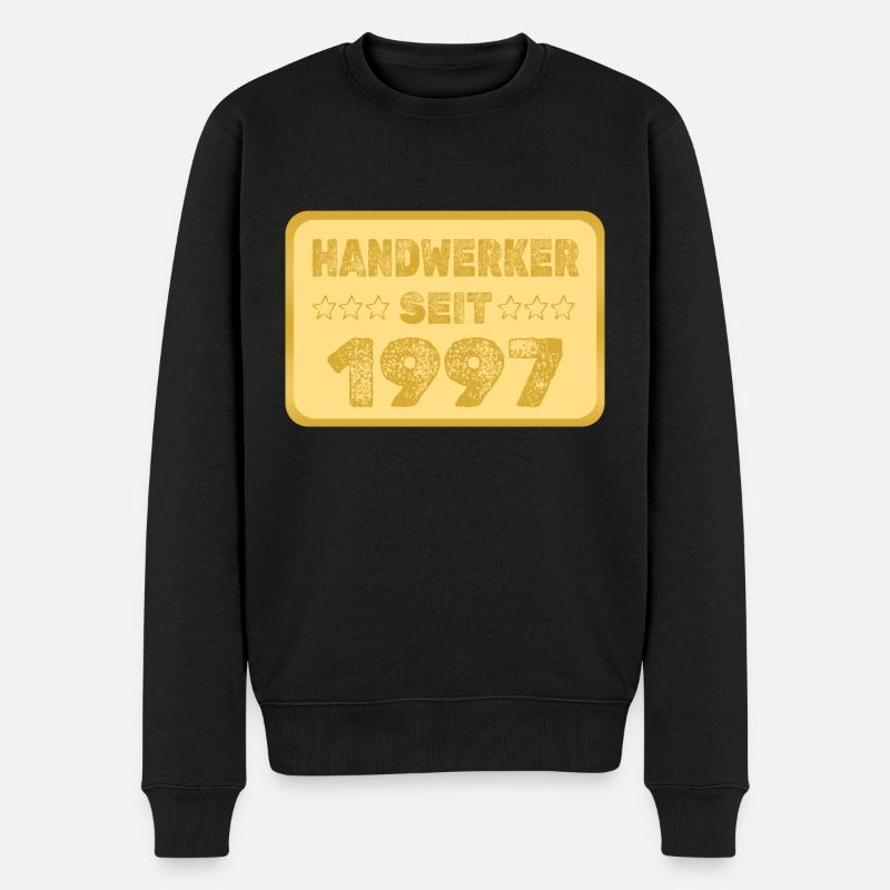 seit 1997 - Männer Premium Bio Pullover - Schwarz
