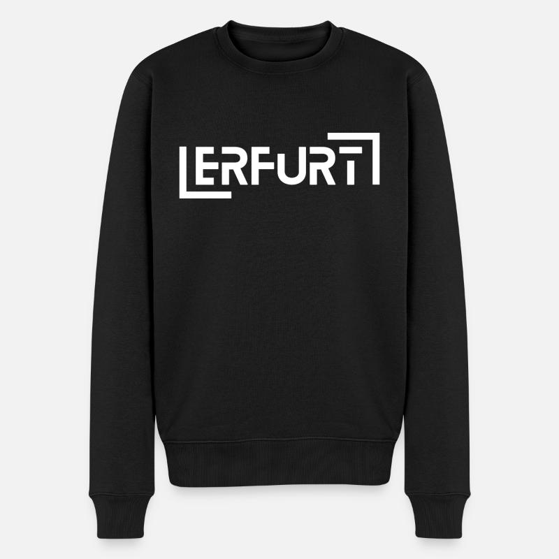 Erfurt - Pull Premium bio Homme - noir