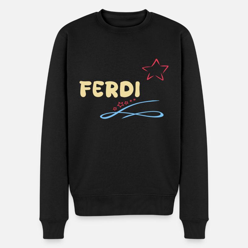 Ferdi - Pull Premium bio Homme - noir