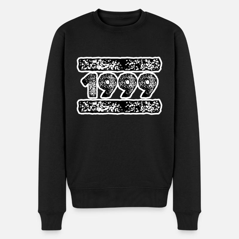 1999 1999 - Pull Premium bio Homme - noir