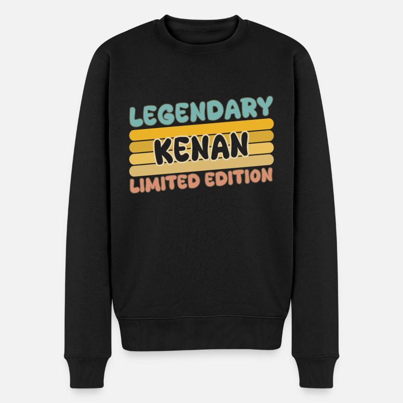 Kenan comme nom - Pull Premium bio Homme - noir