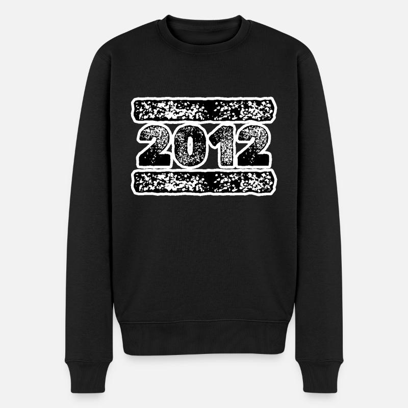 Année 2012 - Pull Premium bio Homme - noir