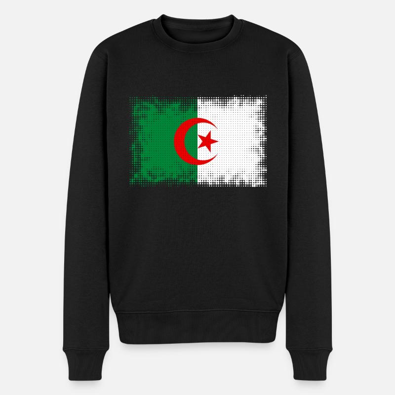 Algérie - Pull Premium bio Homme - noir