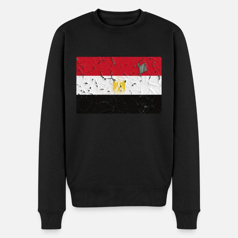 Égypte - Pull Premium bio Homme - noir