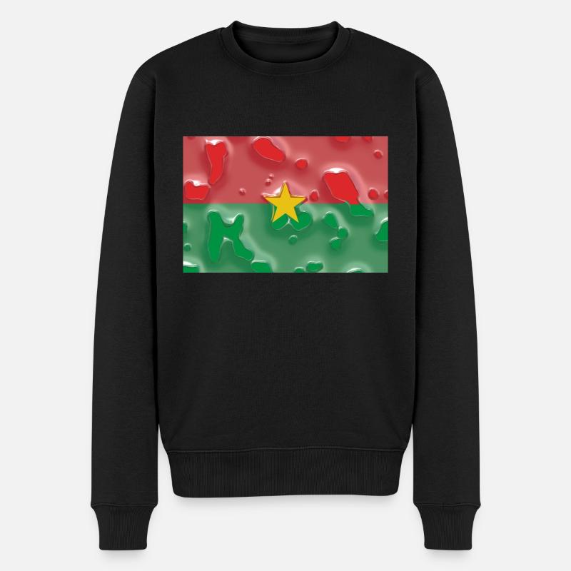 Afrique BurkinaFaso - Pull Premium bio Homme - noir