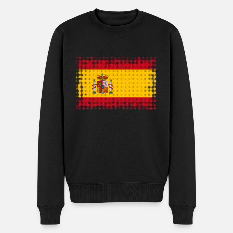 Espagne Espagne - Pull Premium bio Homme - noir
