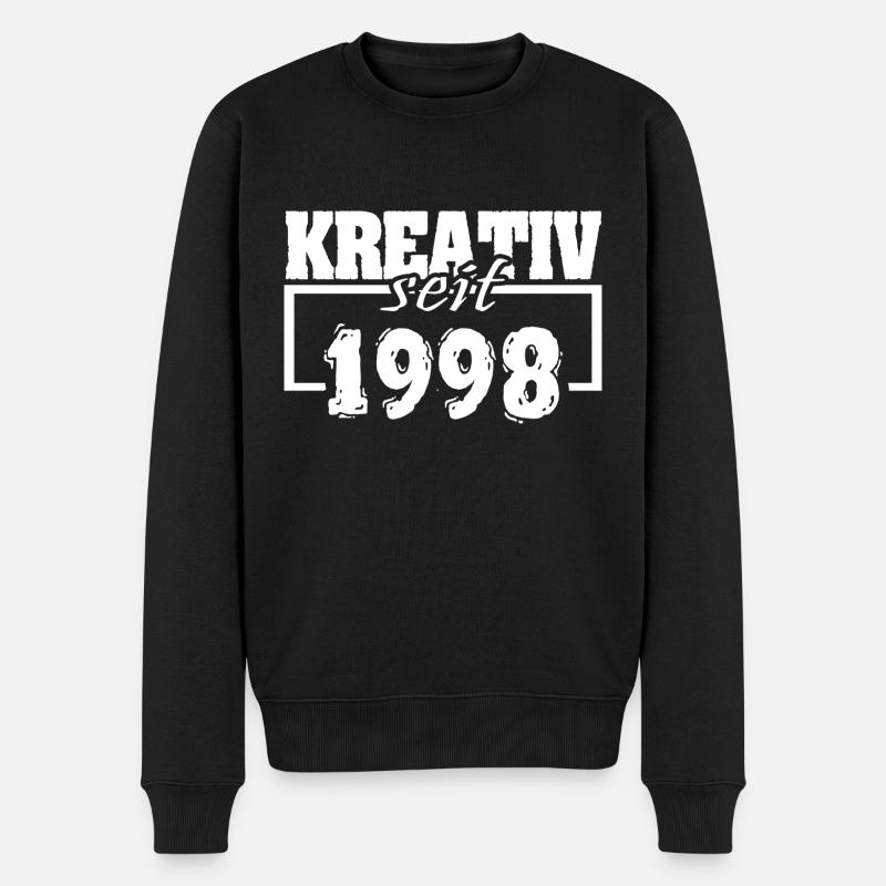 Schauspielerin 1998 - Männer Premium Bio Pullover - Schwarz