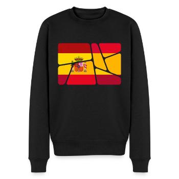 Spain as Spain - Men's Premium Organic Jumper - black - Front - Nico (187cm)