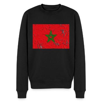 Cadeau pour le Maroc - Pull Premium bio Homme - noir - Devant - Nico (187cm)
